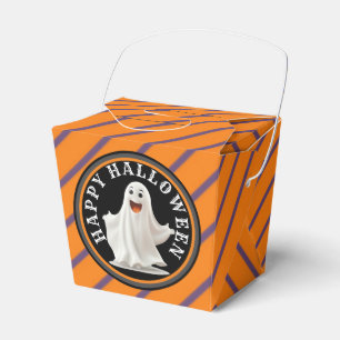 Happy Ghost Halloween Treat Box, Favour Box