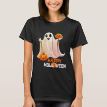Happy Ghost Happy Halloween T-Shirt