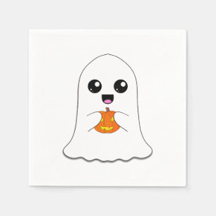 Happy Ghost Napkin