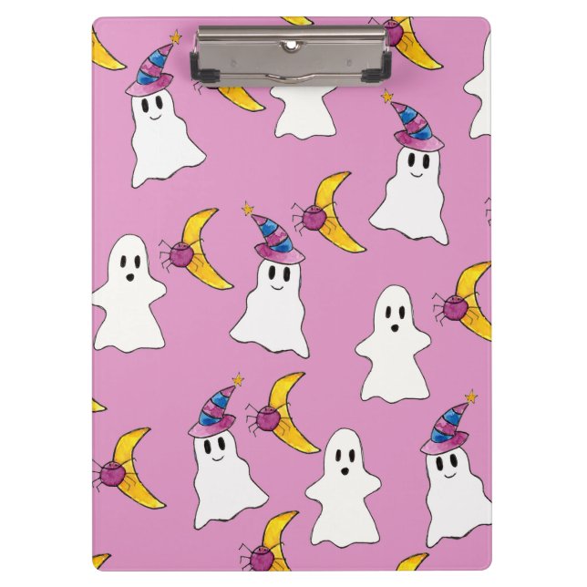 Happy Ghosts Clipboard (Front)