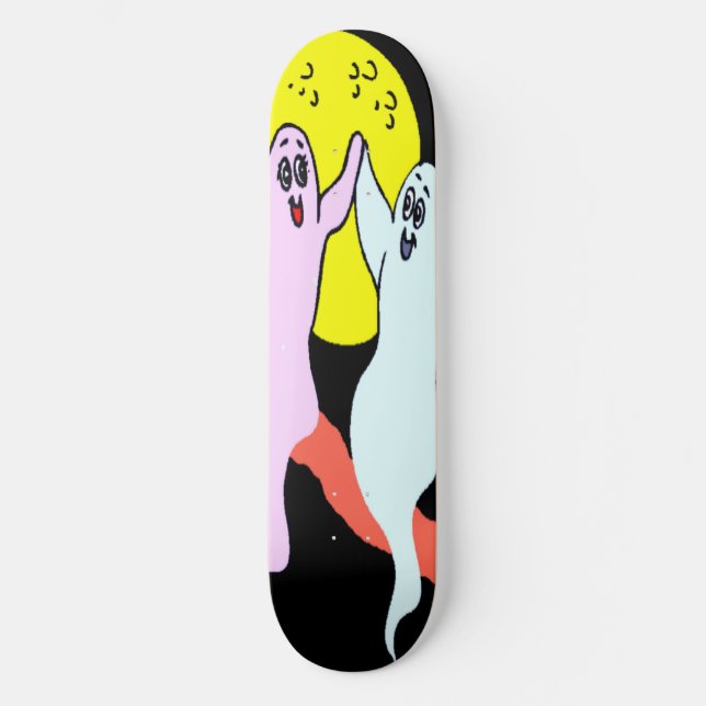 Happy Ghosts Skateboard (Front)