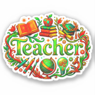Happy Gift Idea   Retro Teacher Appreciation
