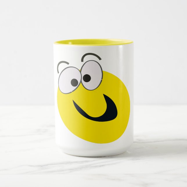 Happy Giggles Face Mug (Center)