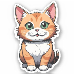 Happy Ginger Tabby Cat