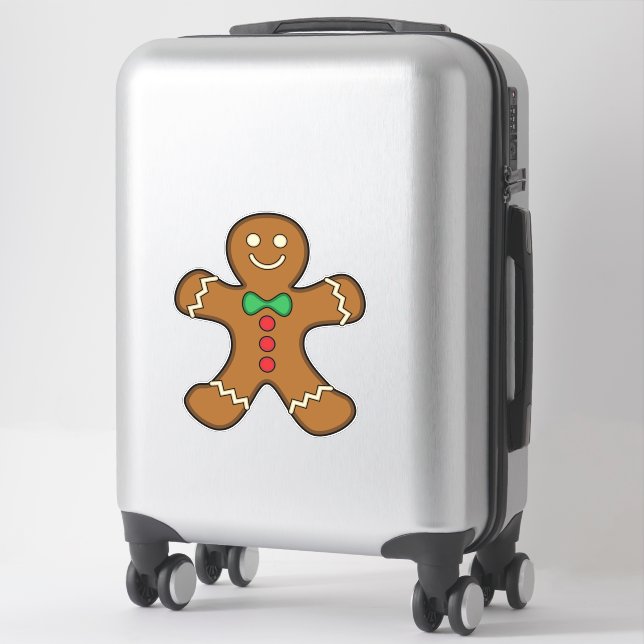 Happy Gingerbread Man (Suitcase)