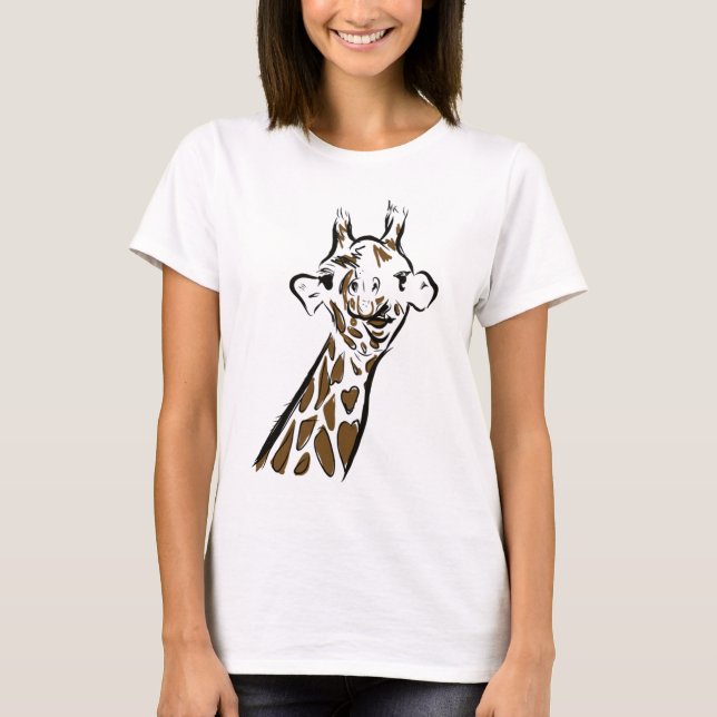 Happy giraffe T-Shirt (Front)