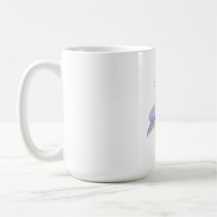 Happy Girl Hand Drawn Illustration – Little Happy  Coffee Mug