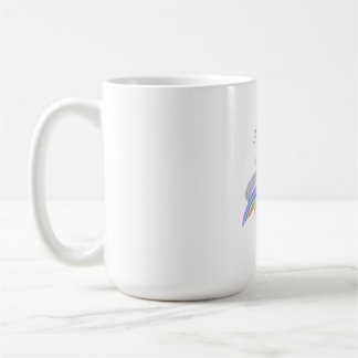 Happy Girl Hand Drawn Illustration – Little Happy  Coffee Mug