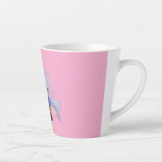 Happy Girl Hand Drawn Illustration – Little Happy  Latte Mug