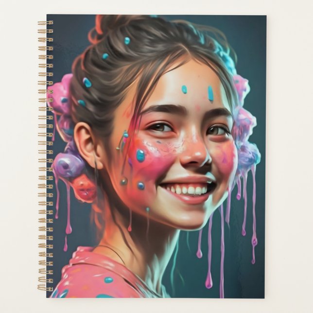 Happy Girl  Planner (Front)