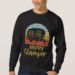 Happy Glamper Funny Glamping Glamper Queen Of The Sweatshirt