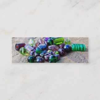 Happy Glass Beads Mini Business Card