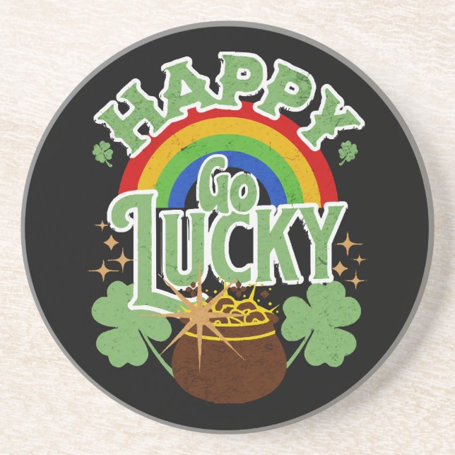 Happy Go Lucky Coaster (Front)