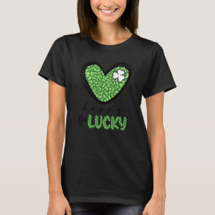 Happy Go Lucky Heart St Patricks Day Lucky C Shamr T-Shirt