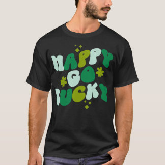 Happy Go Lucky retro St T-Shirt