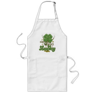 Happy Go Lucky St. Patrick's Long Apron