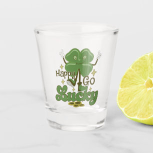 Happy Go Lucky St. Patrick's Shot Glass