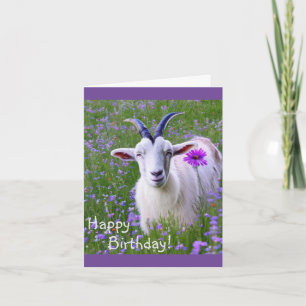 Happy Goat Card