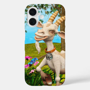 Happy Goat iPhone 16 Case