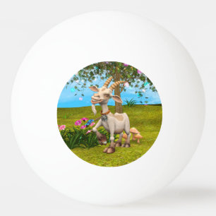 Happy Goat Ping Pong Ball