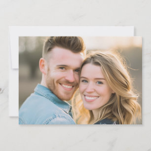 Happy Golden Hour Photo Invitation