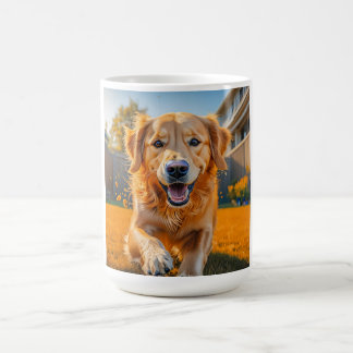 Happy Golden Retriever Coffee Mug