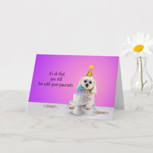Happy Gotcha Day Greeting Card  (Small Plant)