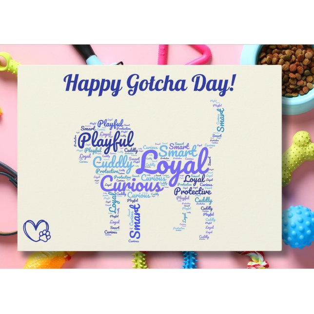 Happy Gotcha Day Pet Dog Card (Creator Uploaded)