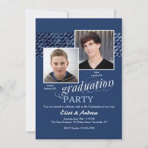 Happy Graduates Photo Invitation