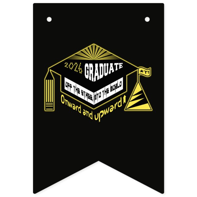 Happy Graduation 2026 Bunting (Sixth Flag)