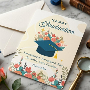 Happy Graduation Card for Son or Daughter
