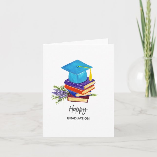 Happy Graduation Card Gift For Grad (Front)
