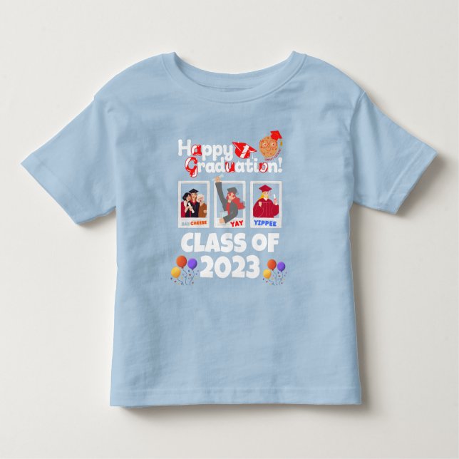 Happy Graduation class of 2023 Smart cookie T-Shir Toddler T-Shirt (Front)