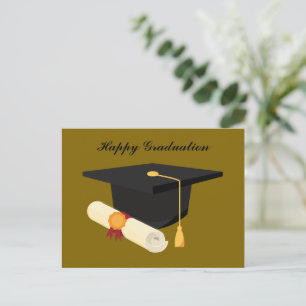 Happy Graduation Holiday Postcard