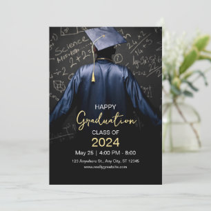 Happy Graduation Invitation, Class Of 2024 Invitation