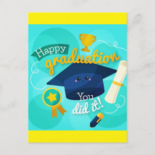 Happy Graduation Postcard