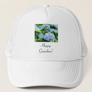 Happy Grandma! sports hat Summer Floral hats