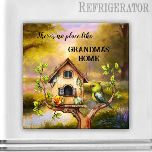 Happy Grandmother's Home Magnet