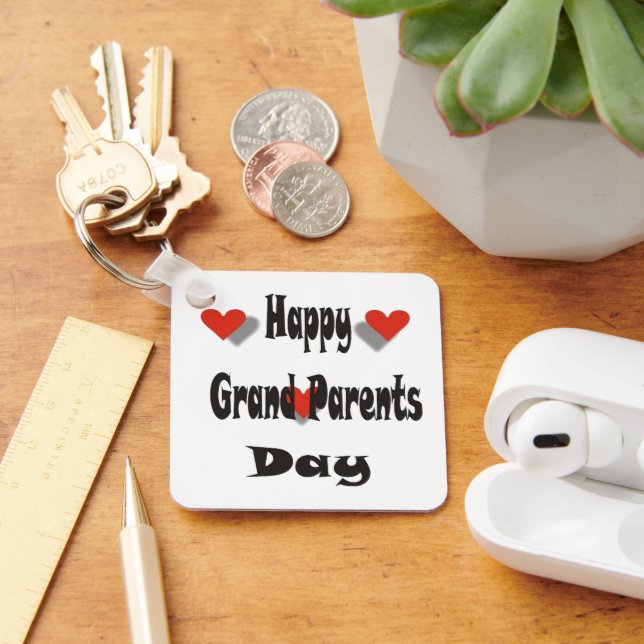 happy grandparent day key ring (Desk)