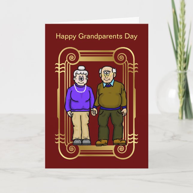 Happy Grandparents Day Card (Front)