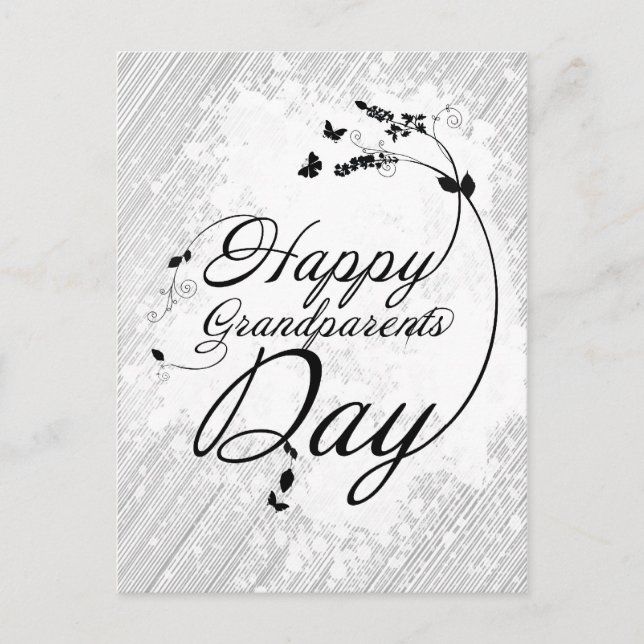 Happy grandparents day postcard (Front)