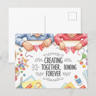 Happy grandparents day postcard