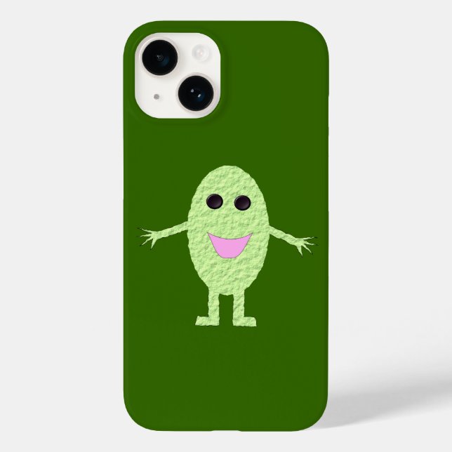 Happy Green Grape Case-Mate iPhone Case (Back)