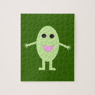 Happy Green Grape Puzzle