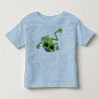 Happy Green Tree Frog
