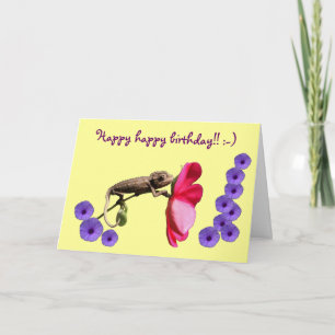 Happy greeting card by Grouchy