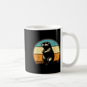 Happy Ground Hog Day Retro Groundhog Holiday Coffee Mug
