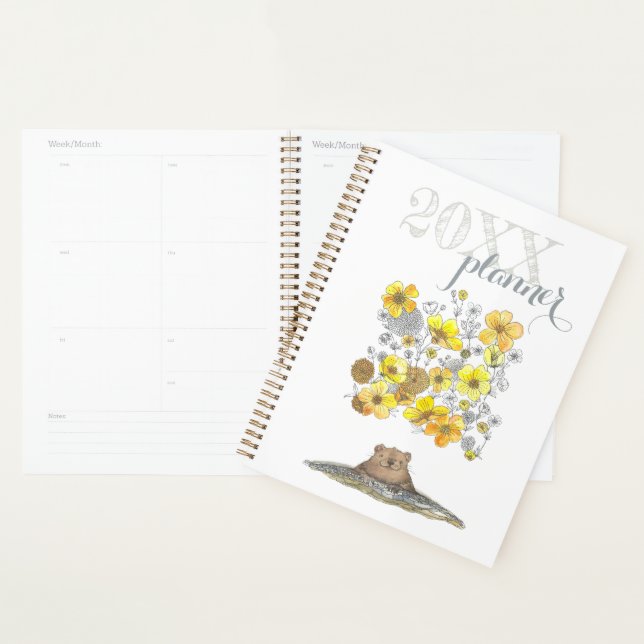 Happy Groundhog 2025 Planner (Display)