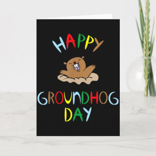 Happy Groundhog Day 2026  Card
