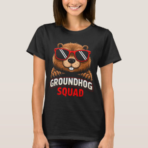 Happy Groundhog Day 2026 Celebration Funny Groundh T-Shirt